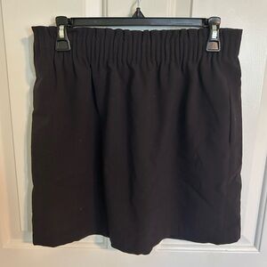J Crew Brown Skirt with Elastic Waist - Size 6